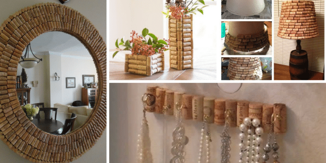 Decorating with Cork Stoppers