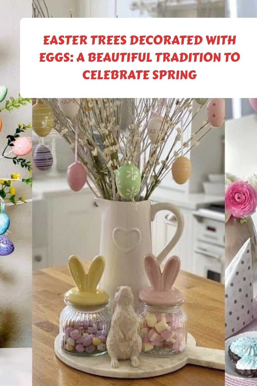 Easter Trees Decorated with Eggs A Beautiful Tradition to Celebrate Spring generated pin 5553