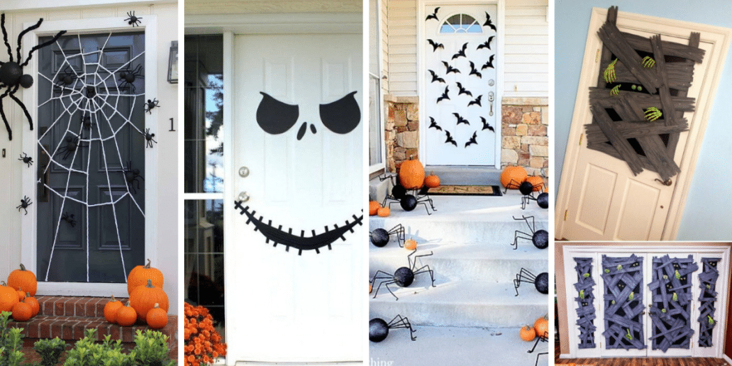 DIY Ideas for Decorating Halloween Doors