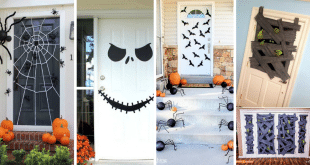 Ideas for Decorating Halloween Doors