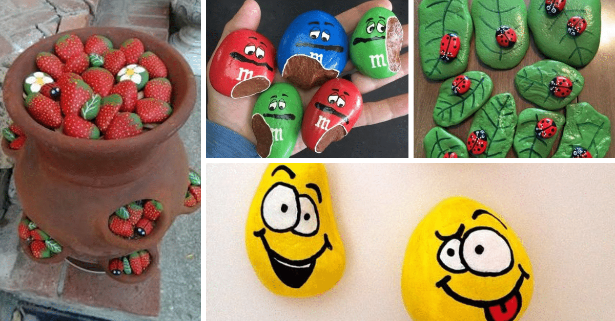 Stone Painting: Step by Step and Incredible Ideas