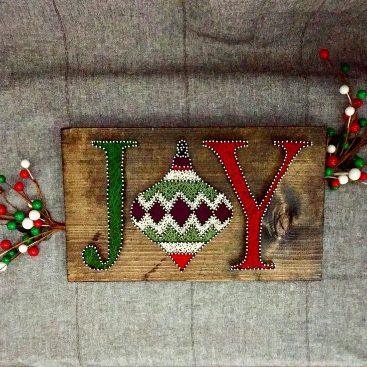 amazing christmas string art ideas 1