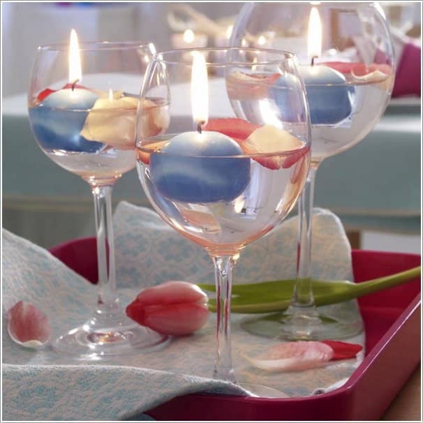 amazing crafts with wine glasses 1