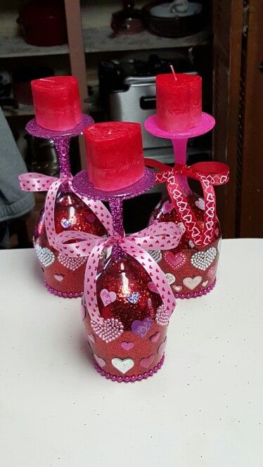 amazing crafts with wine glasses 2