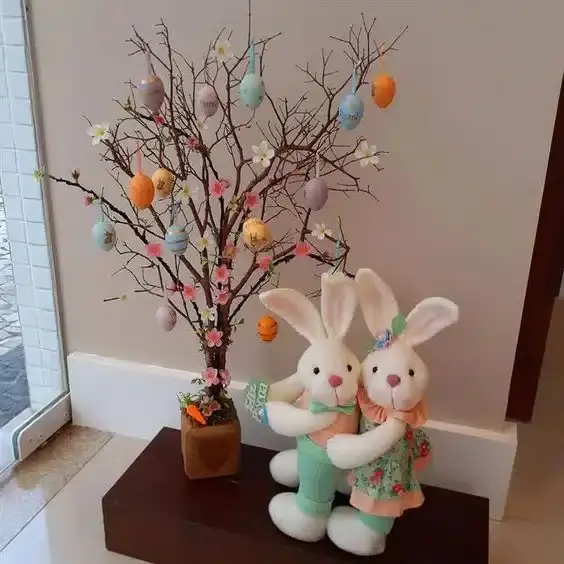 Amazing Easter Tree Ideas with Branches and Eggs amazing easter tree ideas with branches and eggs 5