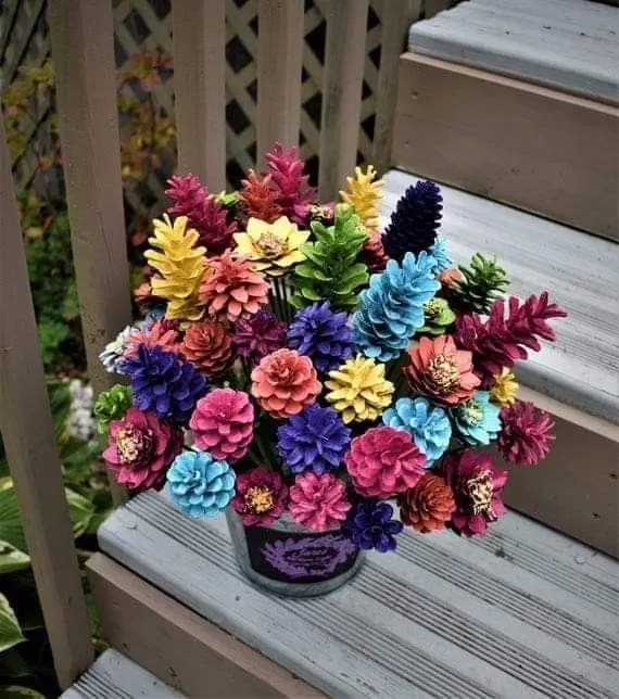 amazing things to do with pinecones 3