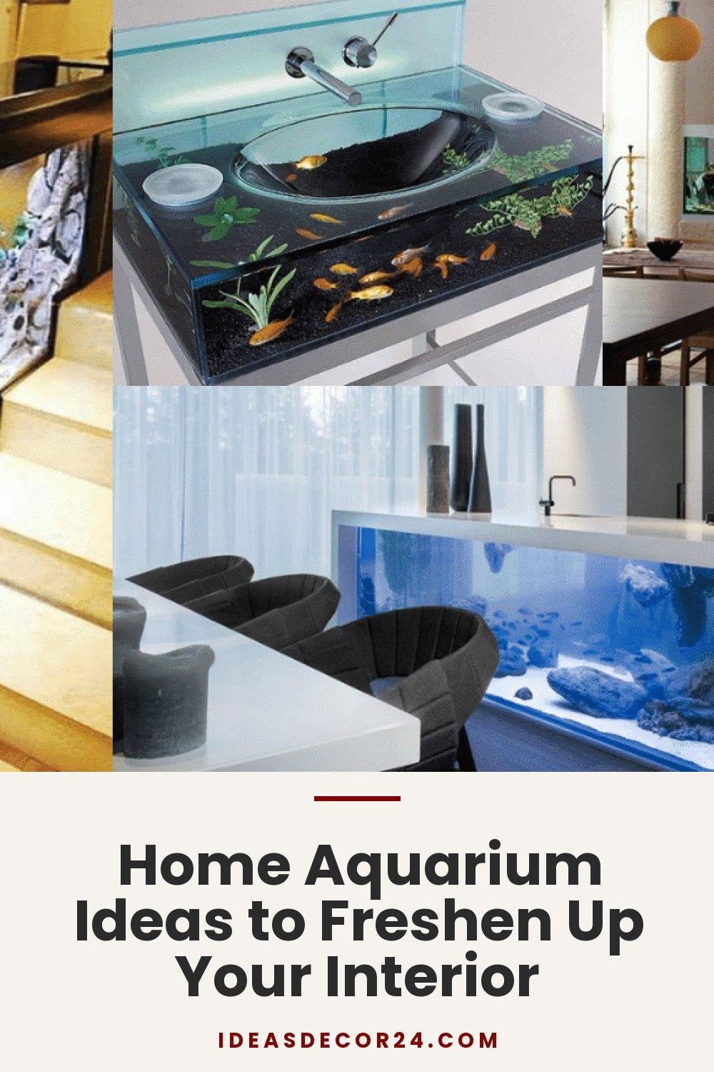 Home Aquarium Ideas to Freshen Up Your Interior