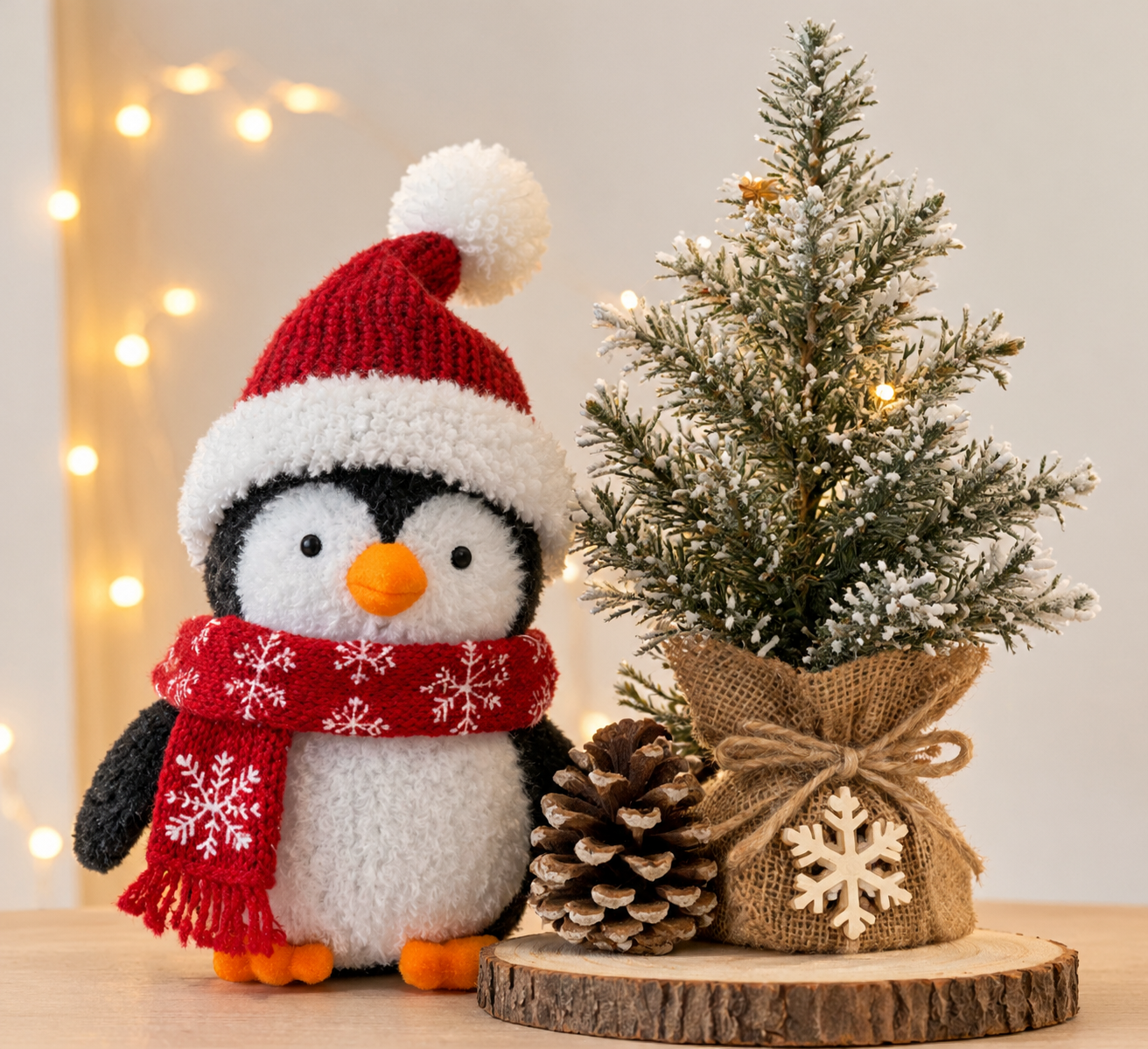 Beautiful Christmas D&eacute;cor Featuring Penguins for Home beautiful christmas decor featuring penguins for home 3
