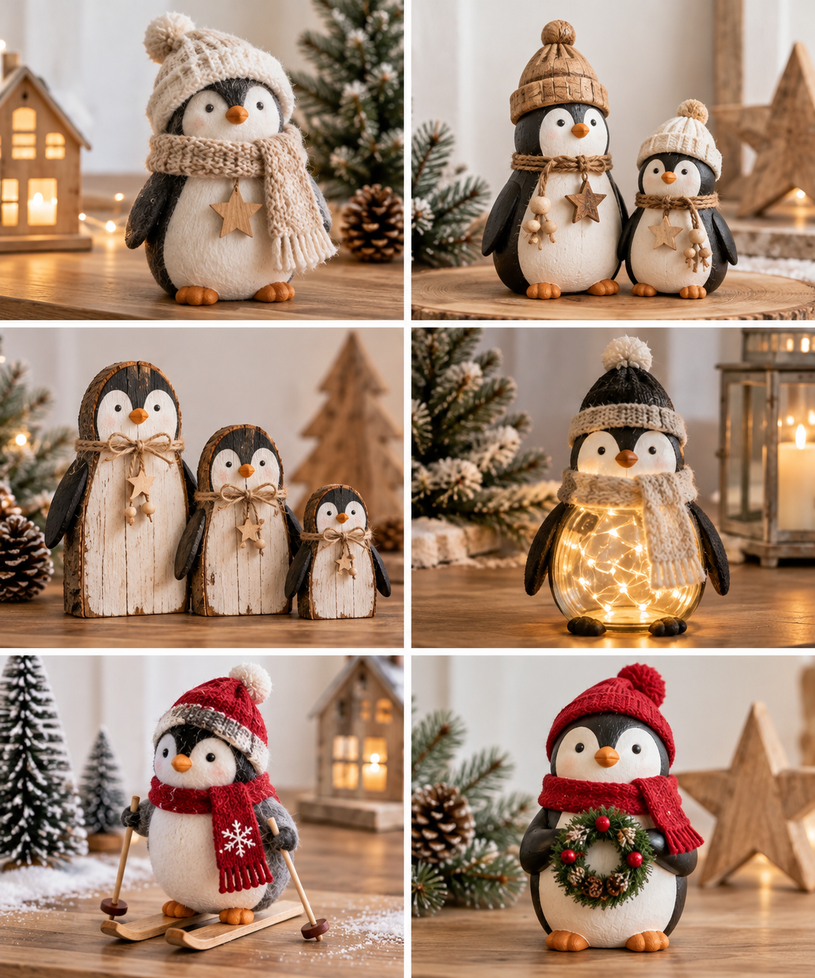 Beautiful Christmas D&eacute;cor Featuring Penguins for Home beautiful christmas decor featuring penguins for home 4