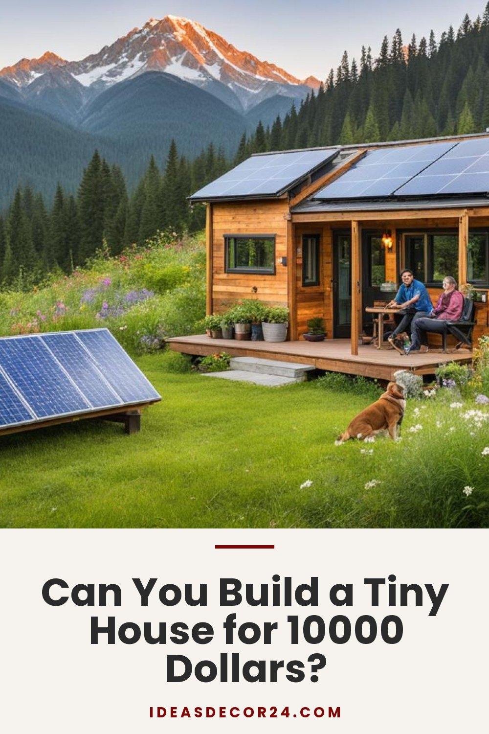 Can You Build a Tiny House for 10000 Dollars?