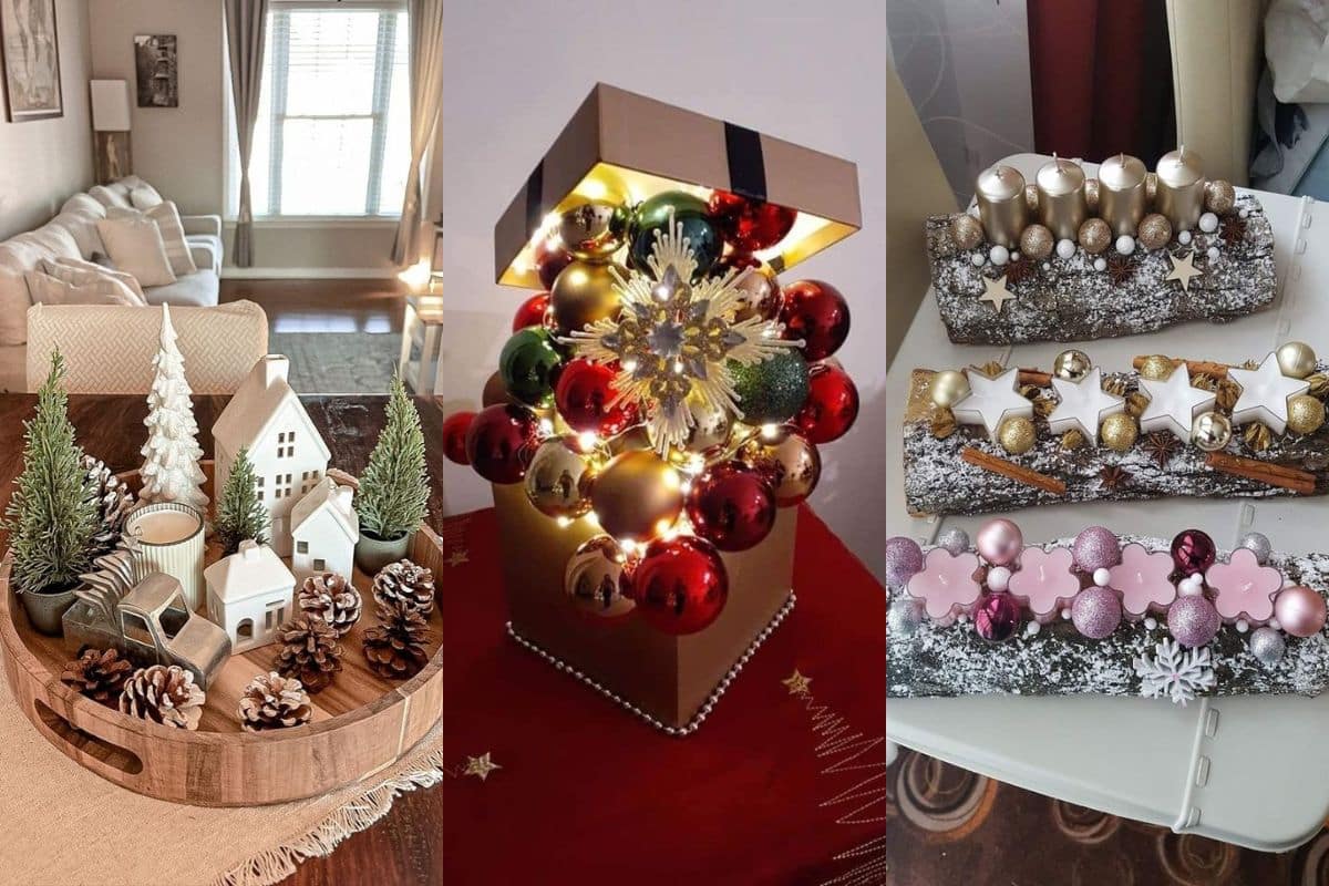 christmas centerpieces on a budget 11