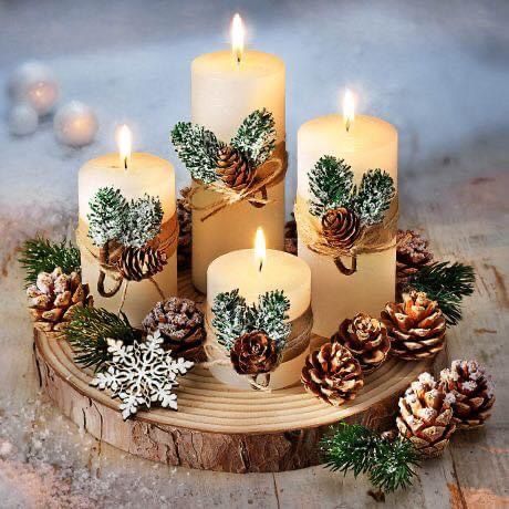 christmas centerpieces on a budget 4