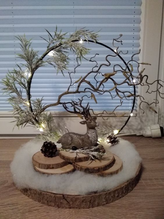 christmas centerpieces on a budget 5