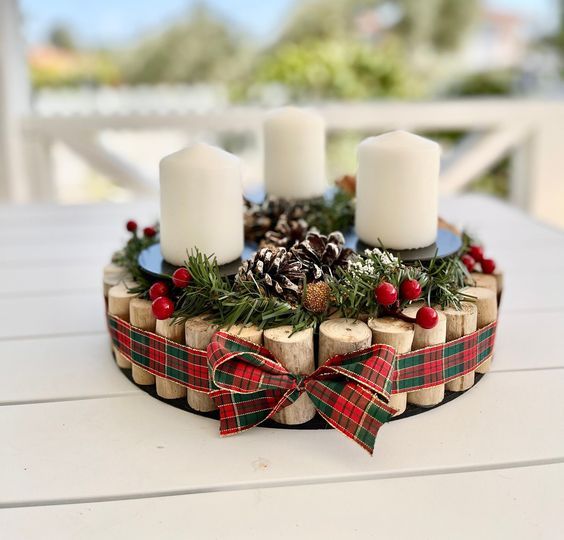 christmas centerpieces on a budget 6