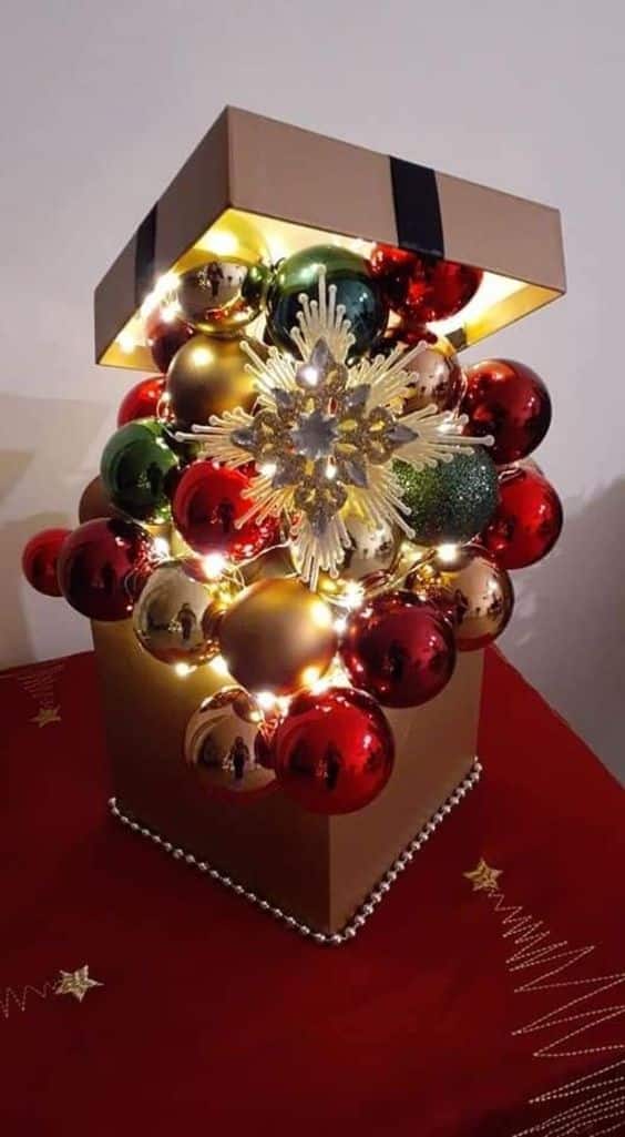 christmas centerpieces on a budget