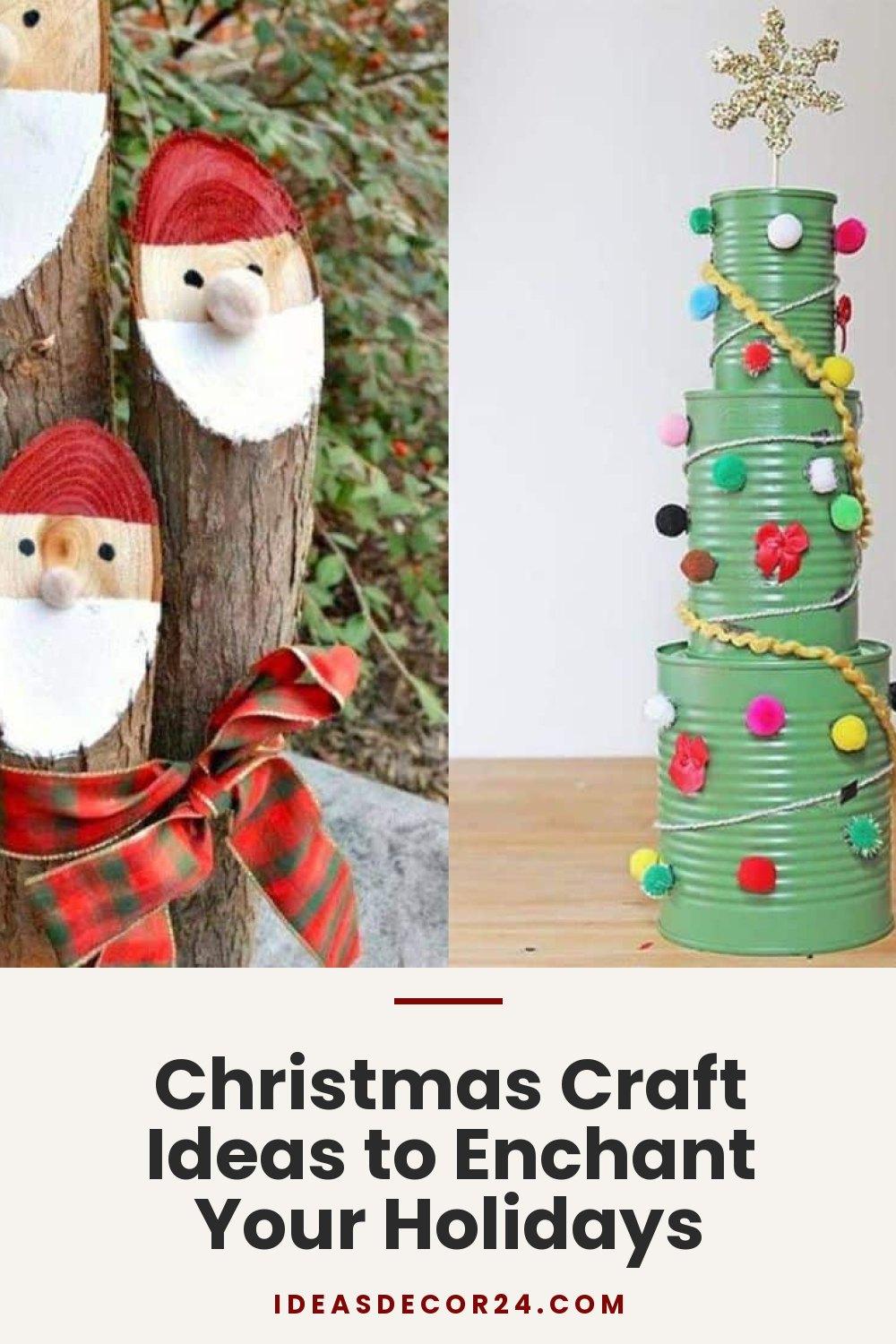 Christmas Craft Ideas to Enchant Your Holidays