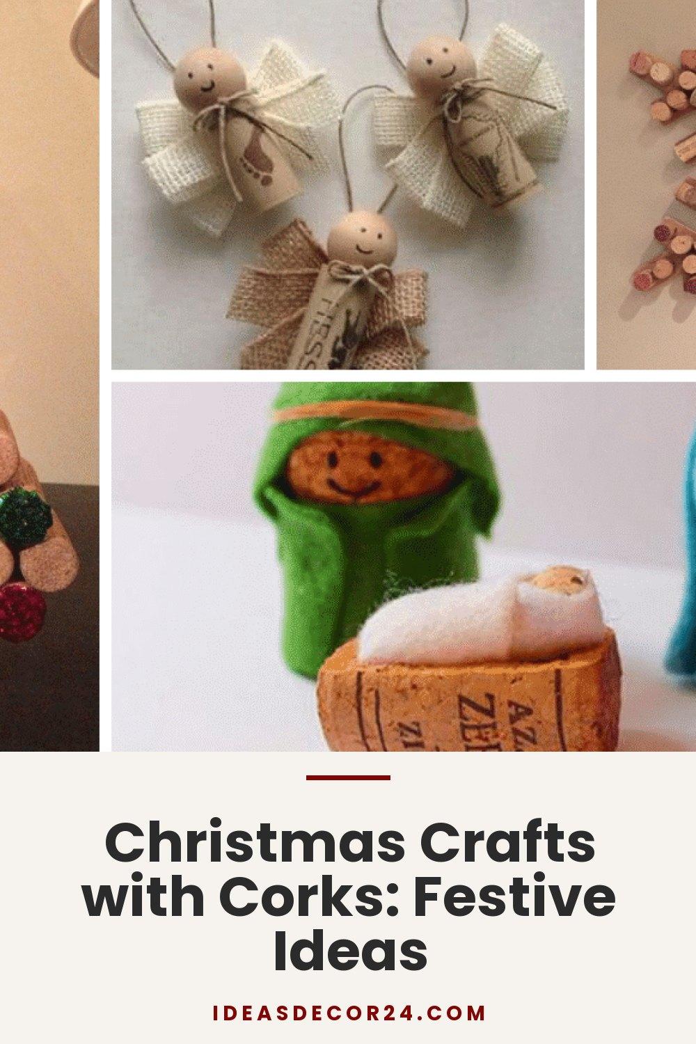 Christmas Crafts with Corks: Festive Ideas