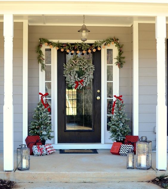 christmas front door decoration 12