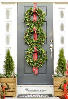 christmas front door decoration 13