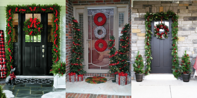 christmas front door decoration