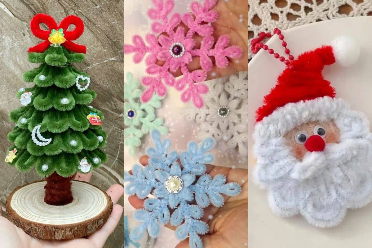 christmas pipe cleaner ideas 12