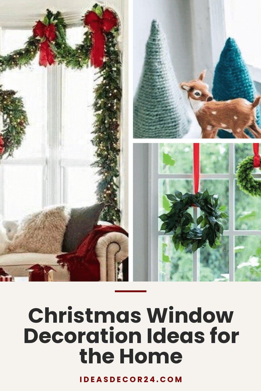Christmas Window Decoration Ideas for the Home