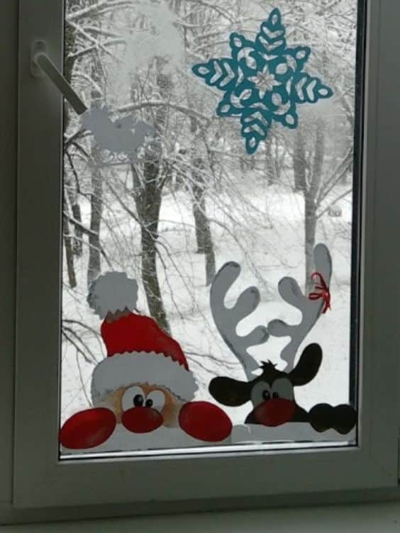 christmas window decoration 5