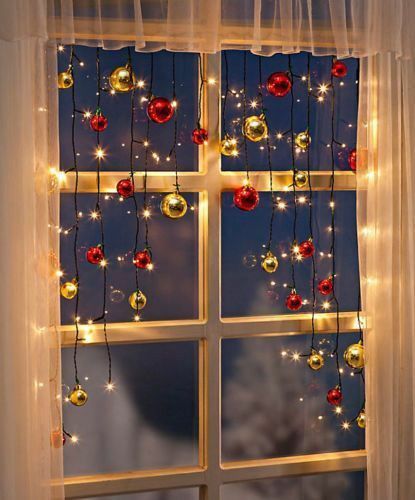 christmas window decoration