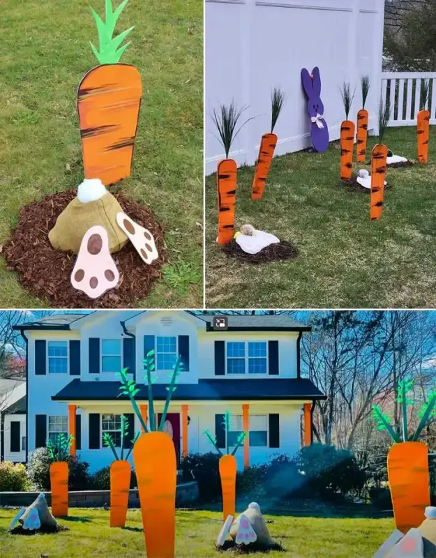 cool diy outdoor easter decorating ideas 2 scaled