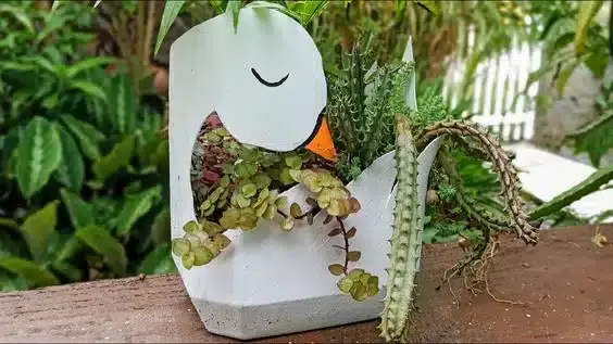 Craft Chic Flower Pots from Repurposed Fabric Softener Bottles craft chic flower pots from repurposed fabric softener bottles 6