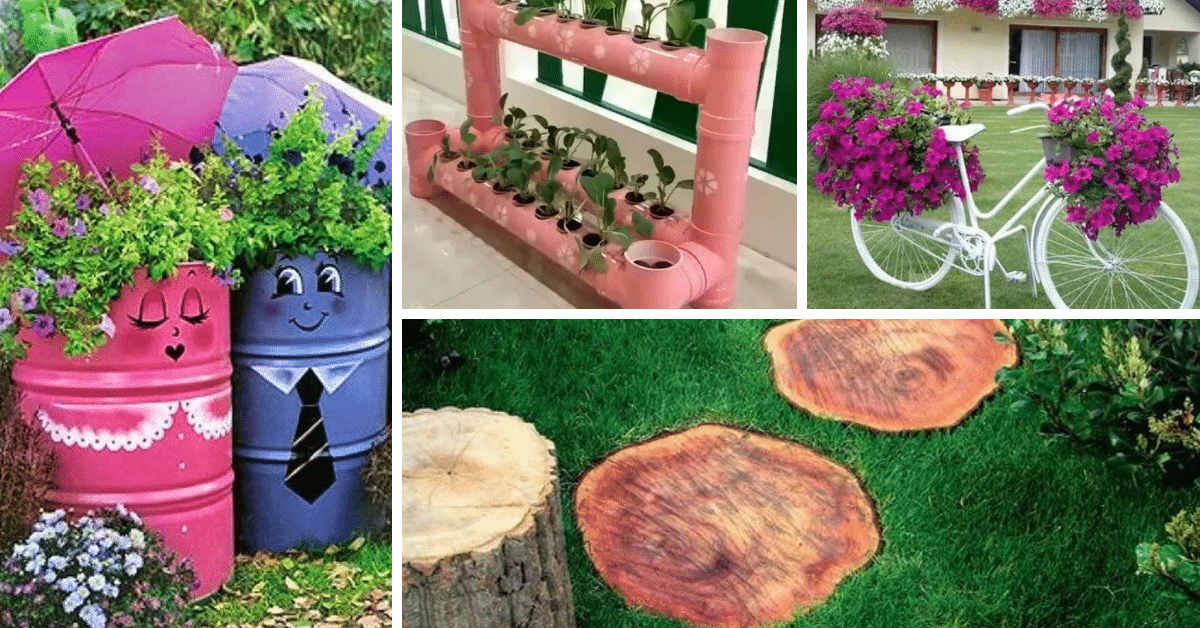 Crafts for your garden- 25+ Best Ideas