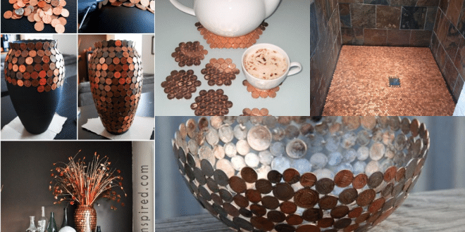 creative crafts with coins