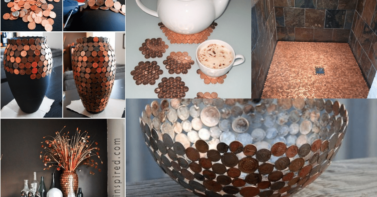 Creative crafts with coins
