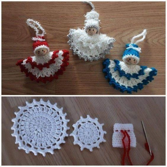 creative crochet christmas decorations 1