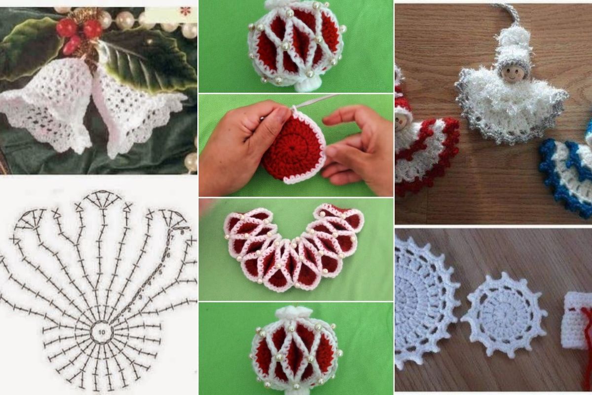 creative crochet christmas decorations 11