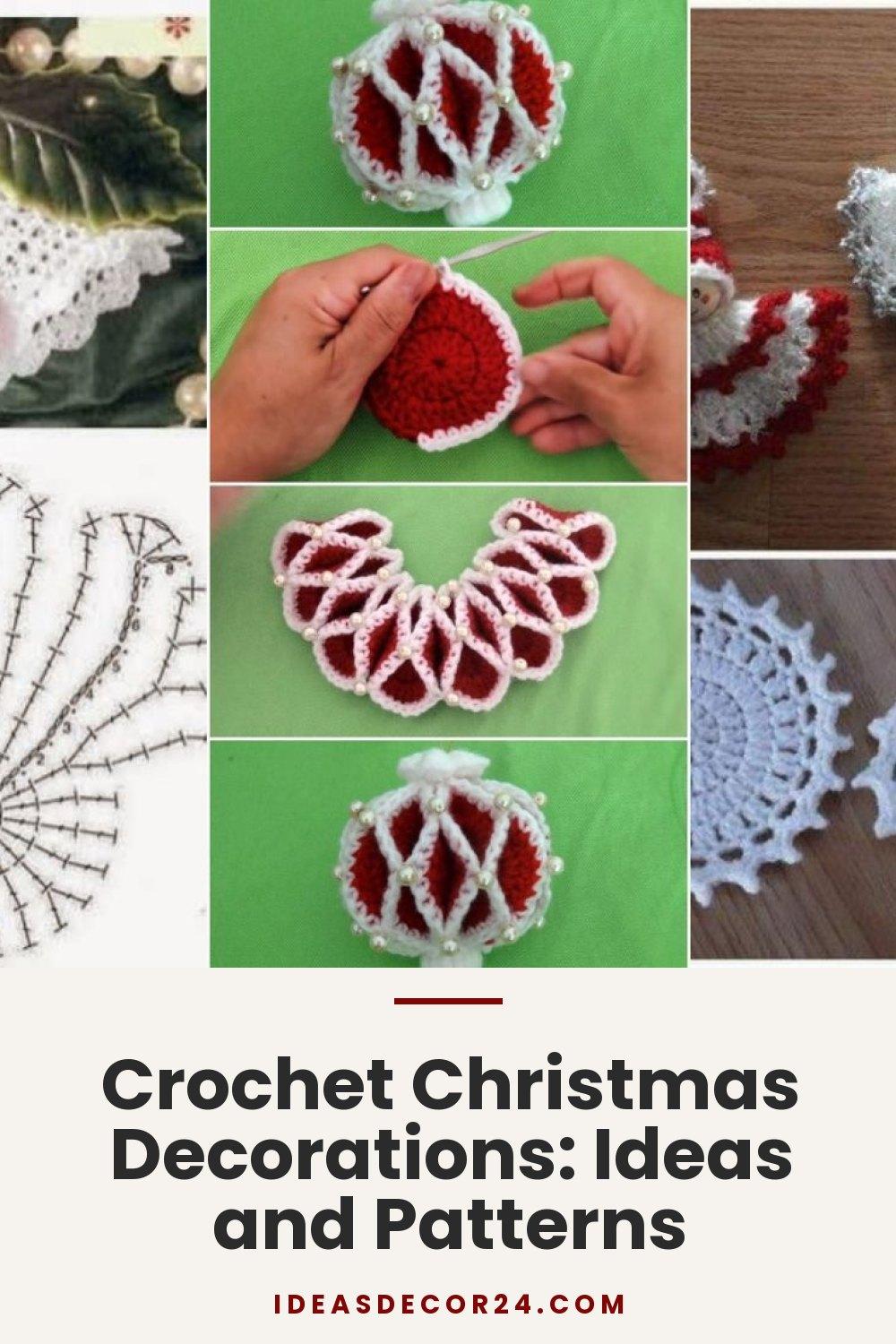 Crochet Christmas Decorations: Ideas and Patterns