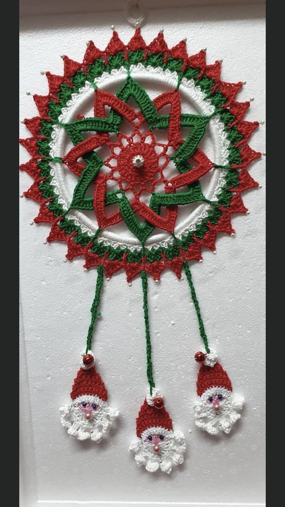 creative crochet christmas decorations 8