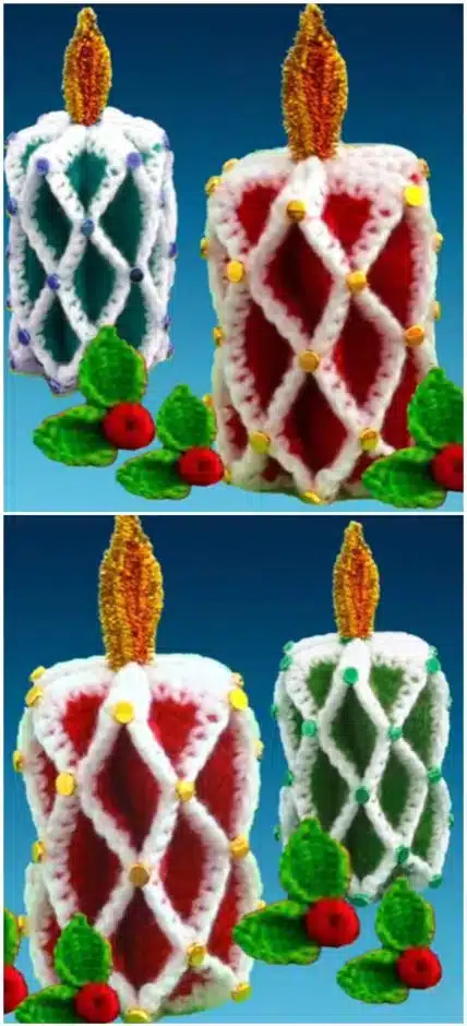 creative crochet christmas decorations 9