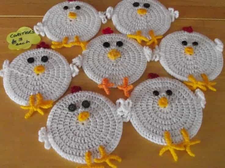 creative crochet coasters 1