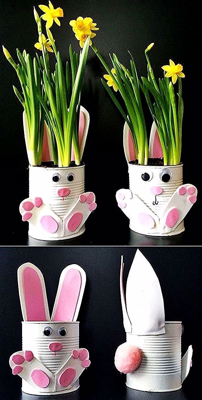 creative easter can crafts