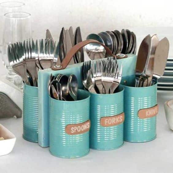 creative ideas for making cutlery holders 3