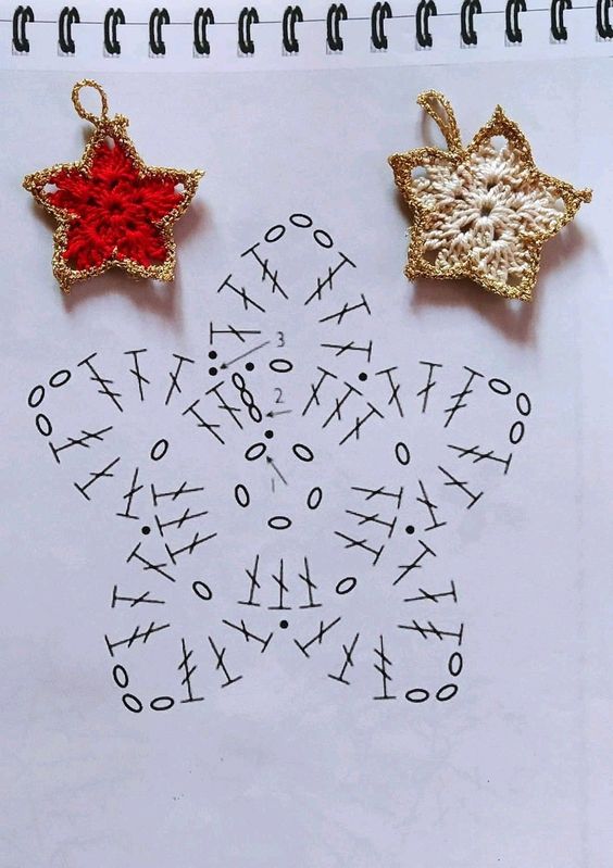 crochet christmas ornaments 3