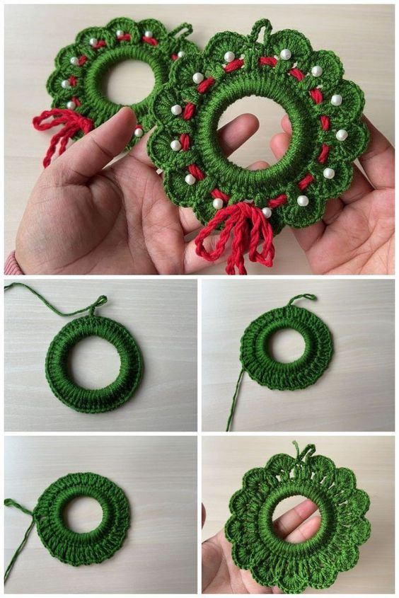 crochet christmas ornaments 6