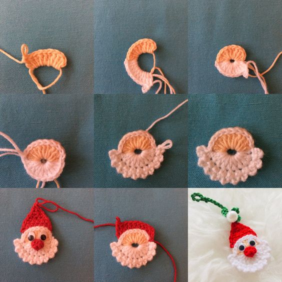 crochet christmas ornaments 8