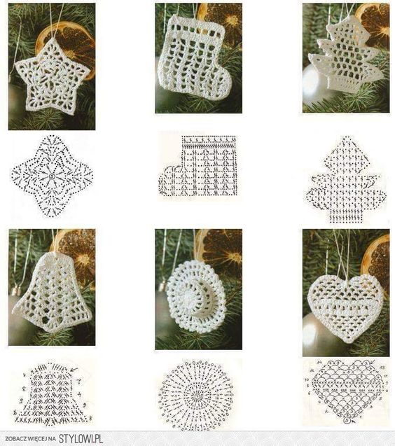 crochet christmas ornaments