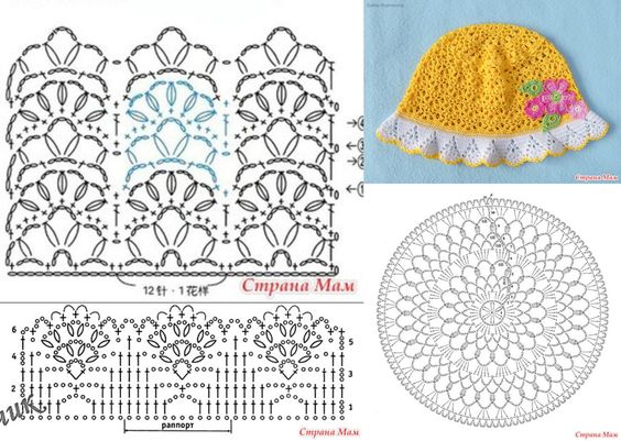 crochet hat pattern ideas 10