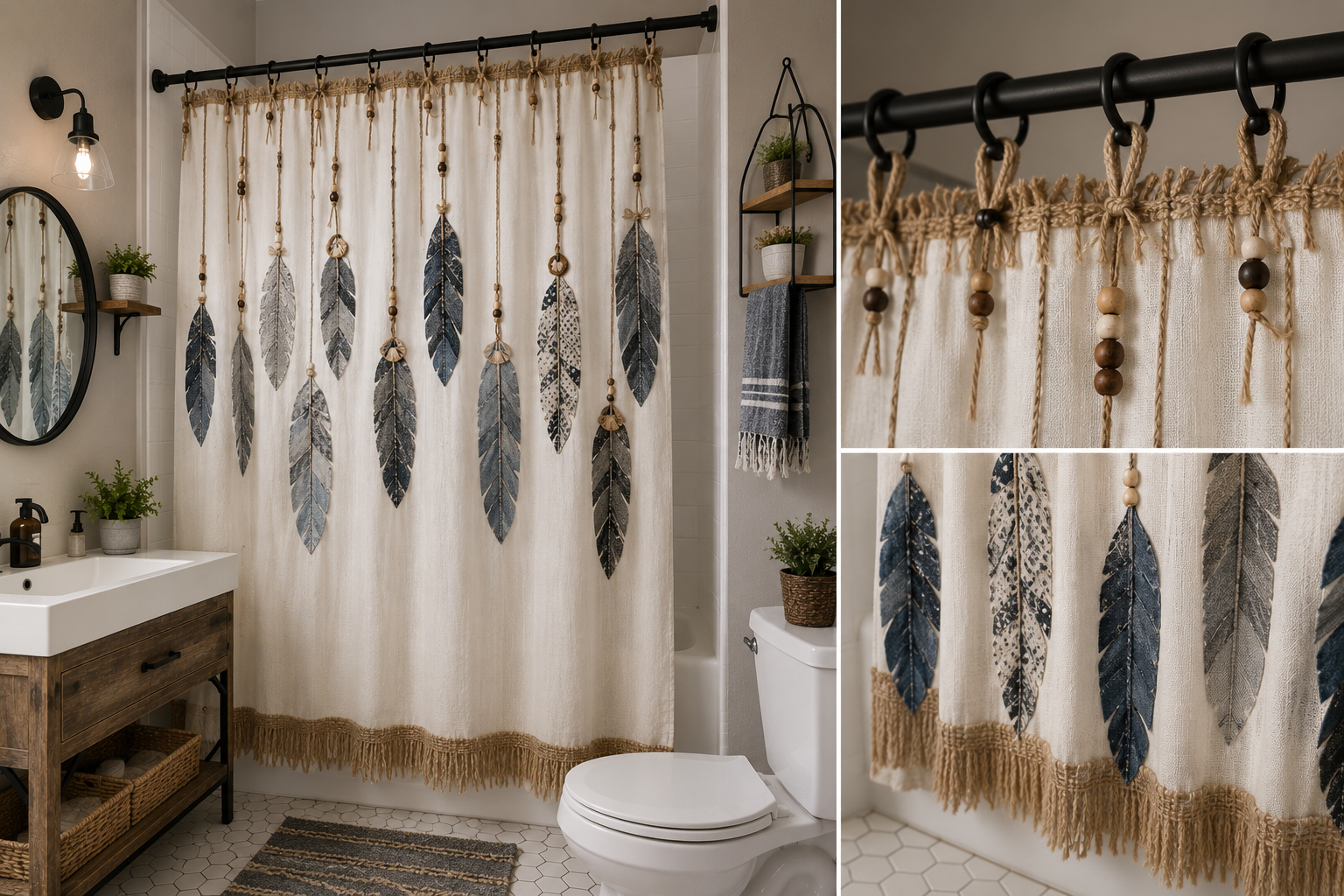 Curtains Made From Old Jeans: DIY Denim Decor curtains made from old jeans diy denim decor 5
