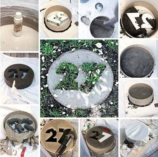 cutest outdoor concrete projects for your home 8