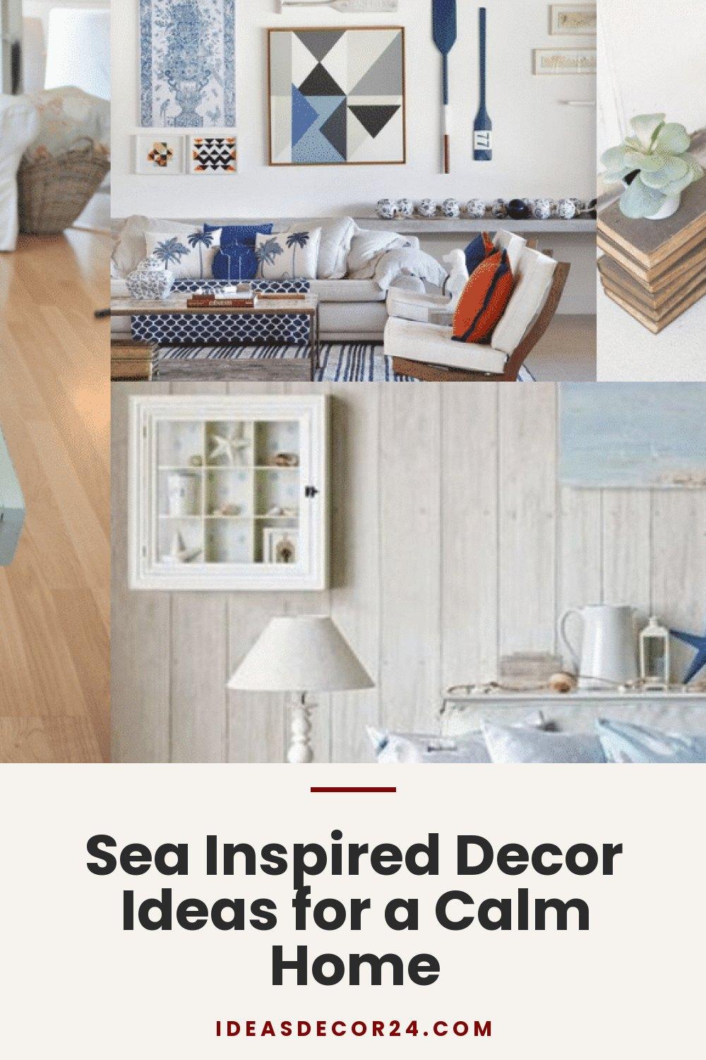 Sea Inspired Decor Ideas for a Calm Home