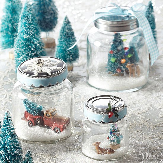 decorated christmas jars 20
